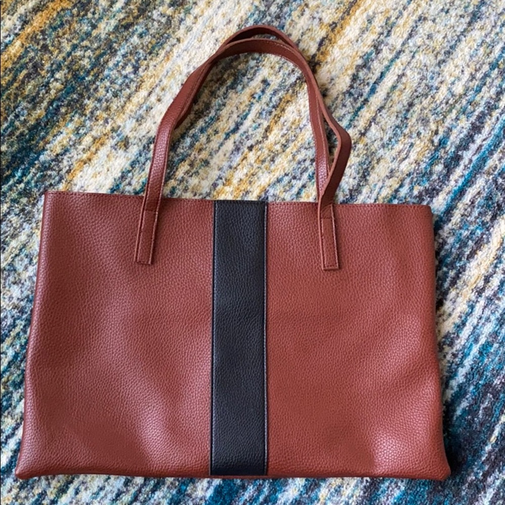 Vince Camuto Leather Satchel